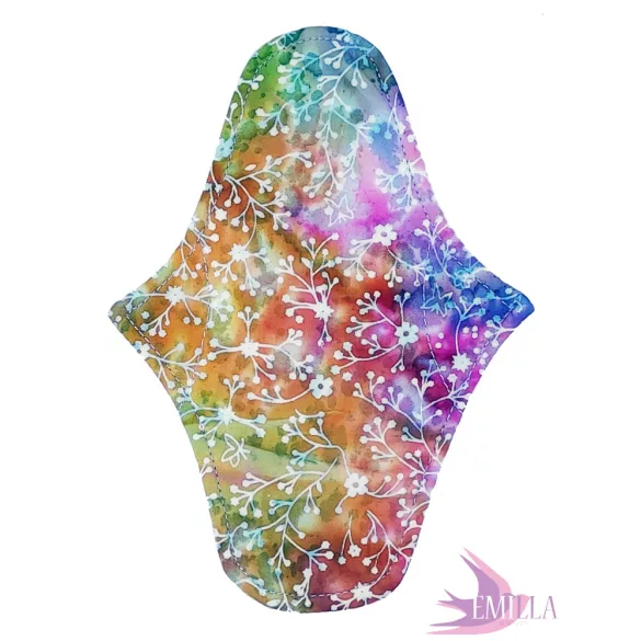 Afrodité kisméretű intimbetét (S) közepes vastagságú - Tie-Dye Floral