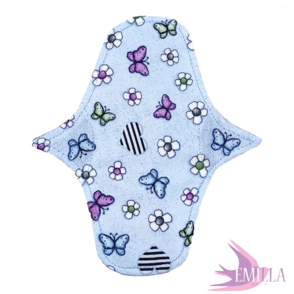 Afrodité (S) Szélesített kisméretű intimbetét, közepesen vastag - Papillon Bleu