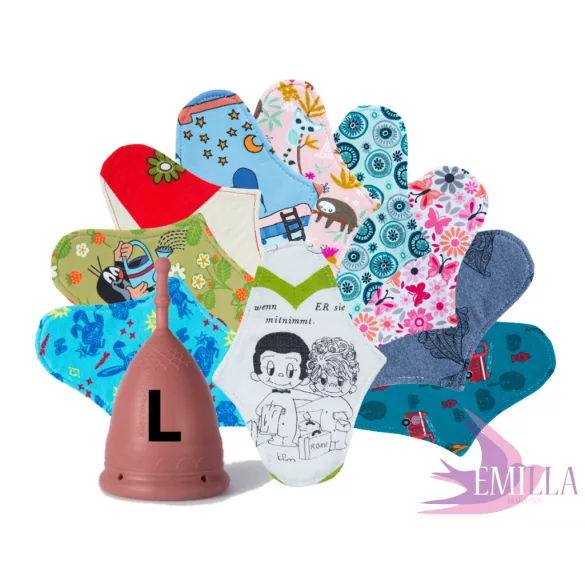 Mermaid L Középkemény - 10db Emilla tisztasági betéttel