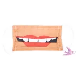 Washable, sterilizable face mask - The Kiss / organic cotton guaze