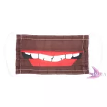 Washable, sterilizable face mask - The Kiss / organic cotton guaze