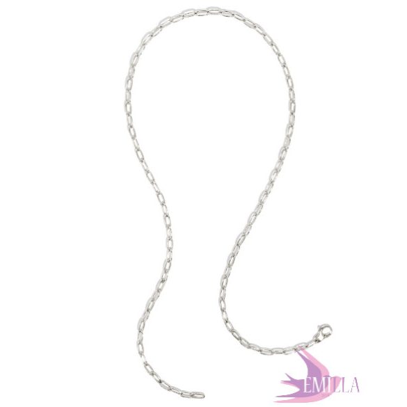 Silver plated necklace - 70cm