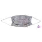 Kids face mask - Grey Dotty / Double gauze