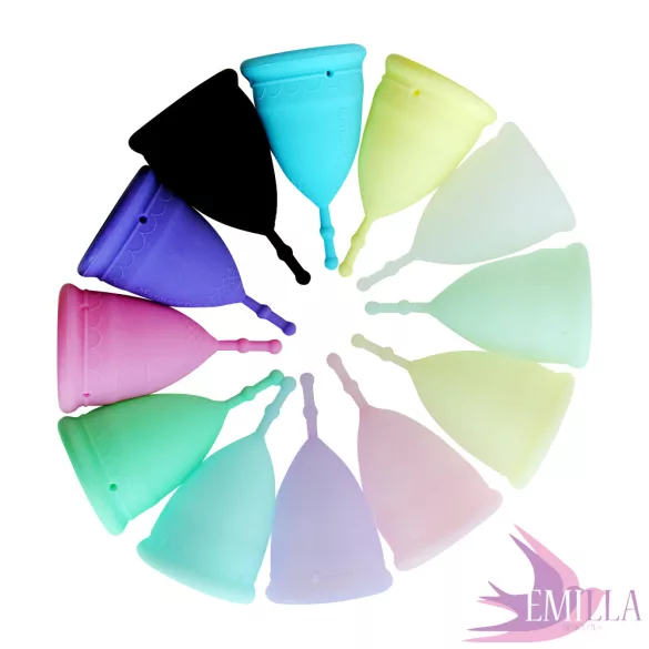 Csomagolás nélküli Mermaid Cup L Pink Candy, puha