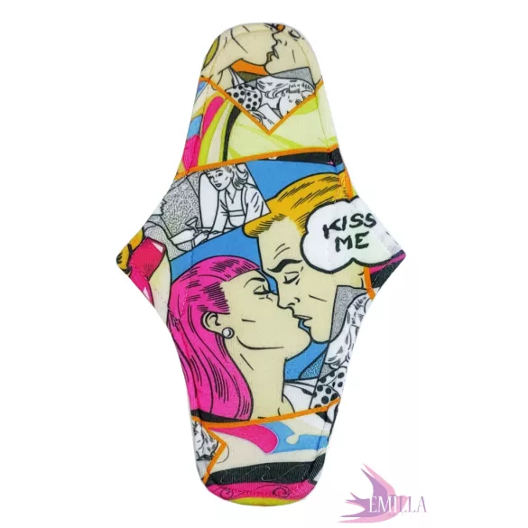 Pénelopé medium pad (M) heavy flow - Neon Love