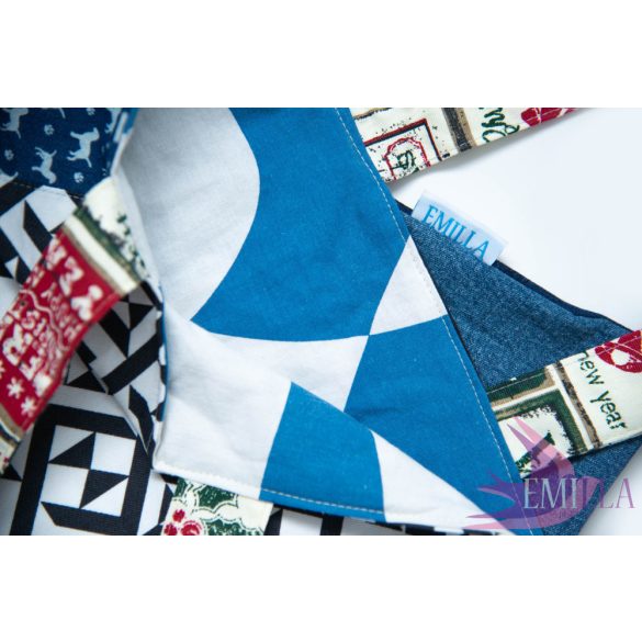 XL Patchwork Zero Waste - Cotton tote bag 