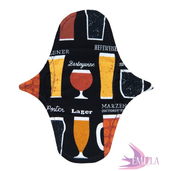 Afrodité Wide small pad (S) moderate - Grey Aquarell