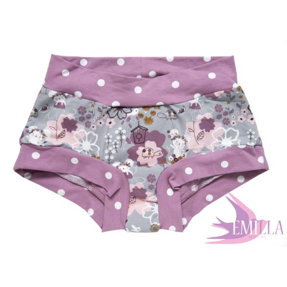 Dotty Mousy Period Scrundie XS - For heavy flow - Organic cotton