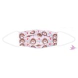 Kids face mask - Hedgehog / cotton