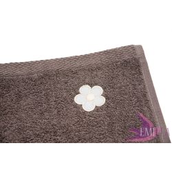 Brown Bloom - Period Towel
