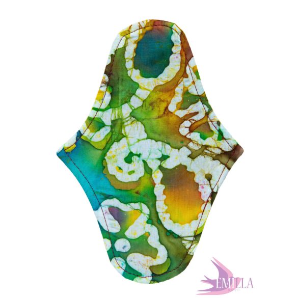 Afrodité small pad (S) for light flow - Tie-Dye Tropic