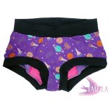 Purple Galaxy Period Scrundie L - For heavy flow