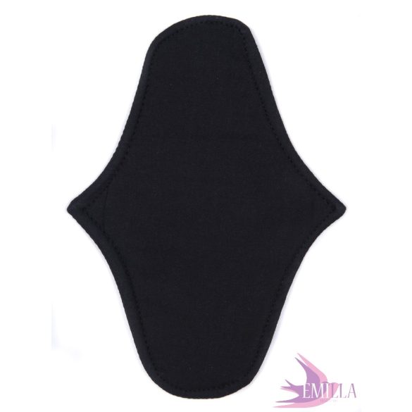 Afrodité small pad (S) for light flow - Black