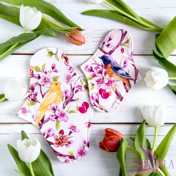 Afrodité (S) kisméretű intimbetét, vékony - Cherry Blossom