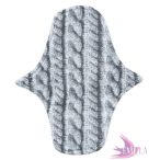 Afrodité Wide small pad (S) heavy - Silver Knit