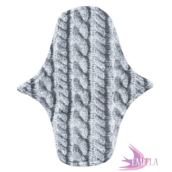 Afrodité Wide small pad (S) heavy - Silver Knit