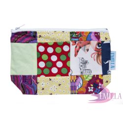 Office - Patchwork bag made of cloth pad cutoffs