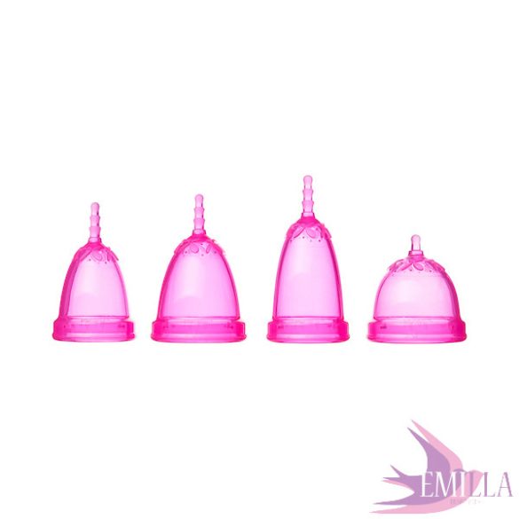 Juju Cup model 3 PINK - elongated size (for high cervix)