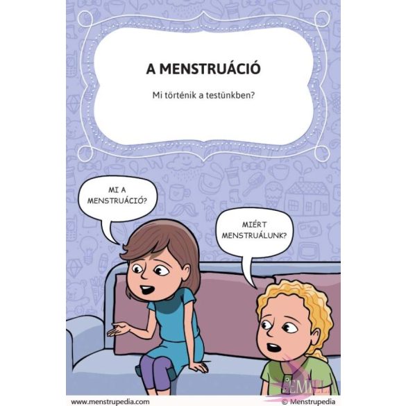 Menstrupédia - a menstruációs képregény, gyermekeknek