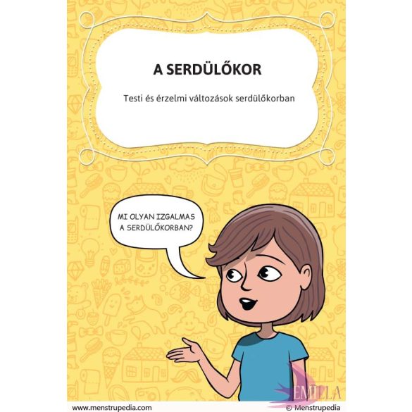 Menstrupédia - a menstruációs képregény, gyermekeknek