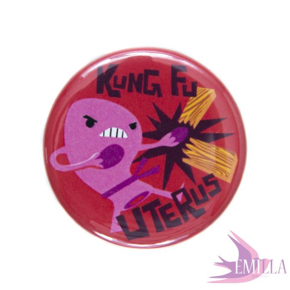 Kung Fu Uterus - Button pin