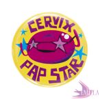 Cervix Pap Star - Button pin