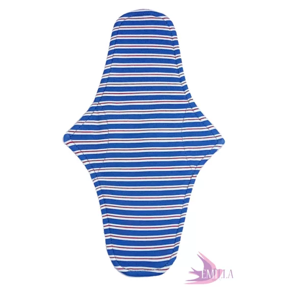 Pénelopé közepes méretű (M) közepesen vastag - Blue Optical Illusion