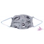 Washable, sterilizable face mask - Grey Unicorn / cotton