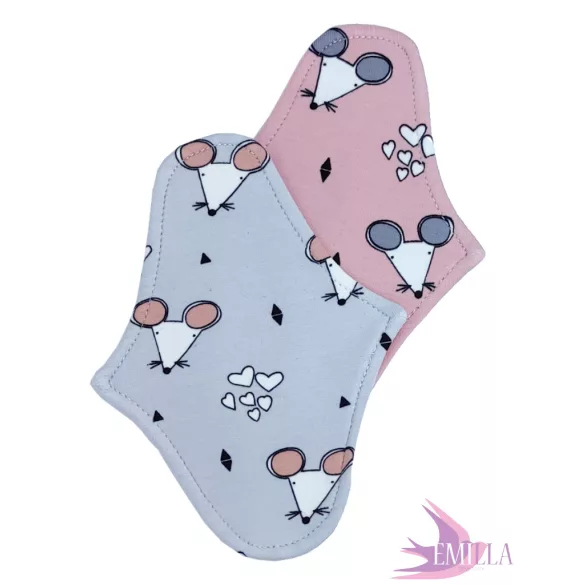 Írisz 2 db-os szett - Mousy (pamutjersey)