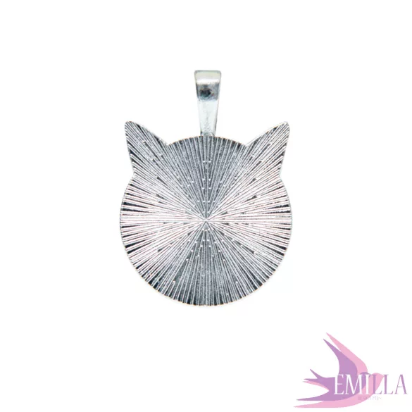 Cattitude Orange ezüst színű medál