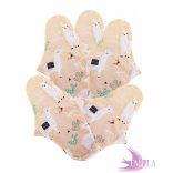 Peach Llama pad set - 5pcs Pénelopé liner