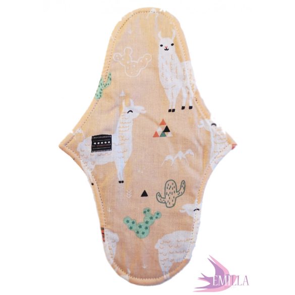 Peach Llama pad set - 5pcs Pénelopé liner