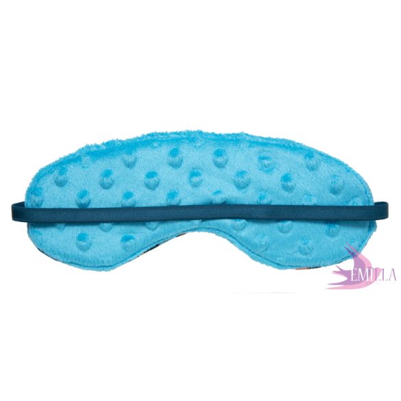 Emilla minky alvómaszk - Blue Mermaid Dream