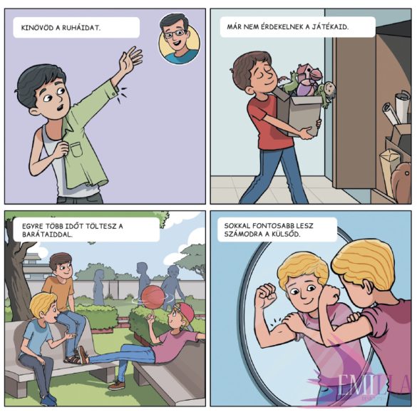 Marci Kamaszodik - a Menstrupédia célzottan fiúknak szóló párja