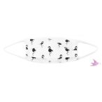 Kids face mask - Flamingo / Cotton