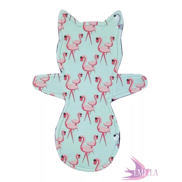 Emilla Cats Pénelopé (M) tisztasági betét - Teal Flamingo