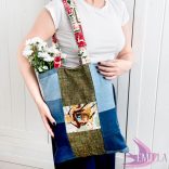 XL Deep Forest Zero Waste - Cotton tote bag 