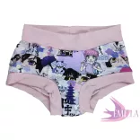 Pink Anime menstruációs bugyi M