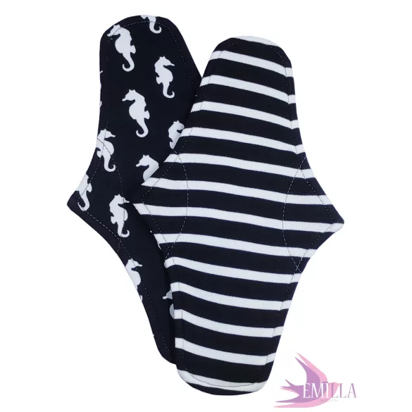 SeaHorse betétszett - 2db  Pénelopé normál vérzéshez (pamutjersey)