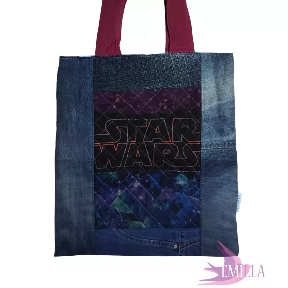 XL Patchwork Zero Waste - Cotton tote bag 