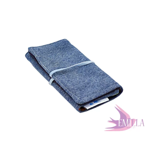 Floral Jeans - Tobacco bag / purse