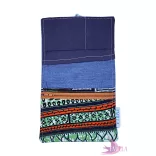 Floral Jeans - Tobacco bag / purse
