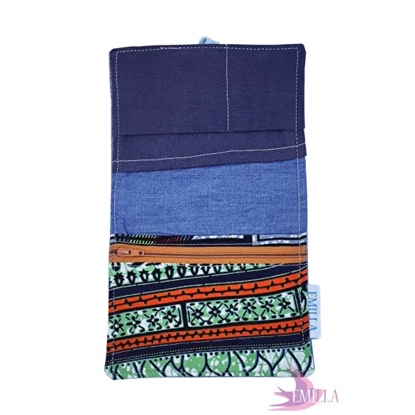 Floral Jeans - Tobacco bag / purse