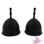   Támogatott - Alacsony méhszájhoz - Mermaid Guppi Cup S True Black