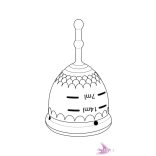 Támogatott - Alacsony méhszájhoz - Mermaid Guppi Cup S True Black