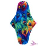 Pénelopé medium pad (M)  moderate flow - Peacock Pad