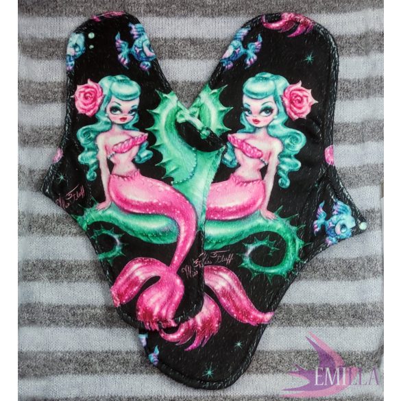 Pénelopé medium pad (M)  moderate flow - Mermaid Fluff