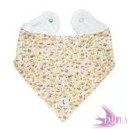 Cotton bib - Yellow Meadow / Size L