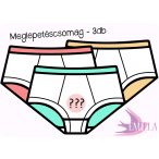   XS size - 3pcs period panty pack for heavy flow - surprise prints