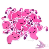 Uterus sticker - 1 piece